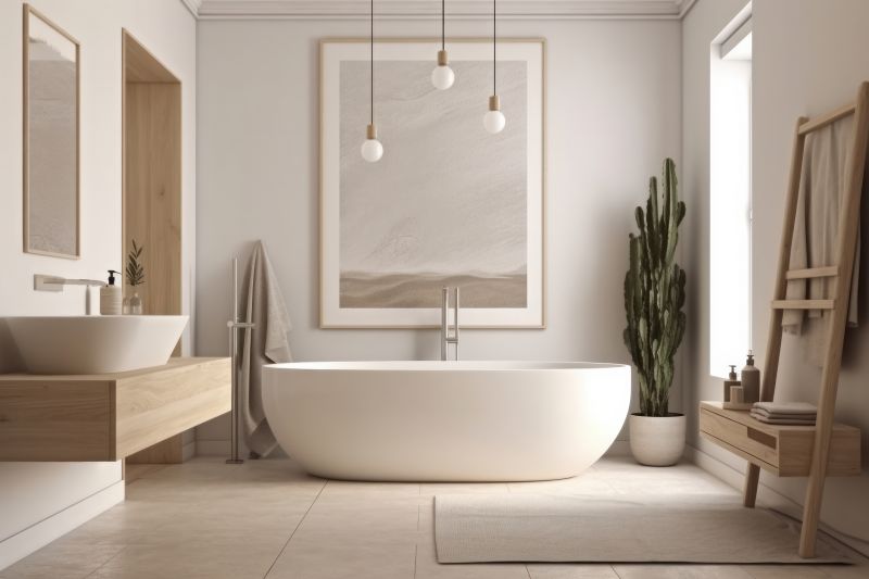 Modern Soaking Tub