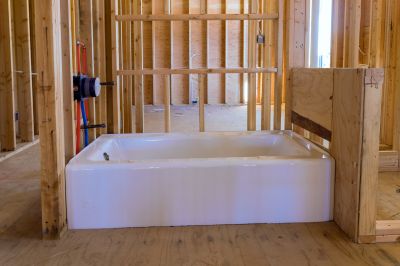 Bathroom Plumbing Setup