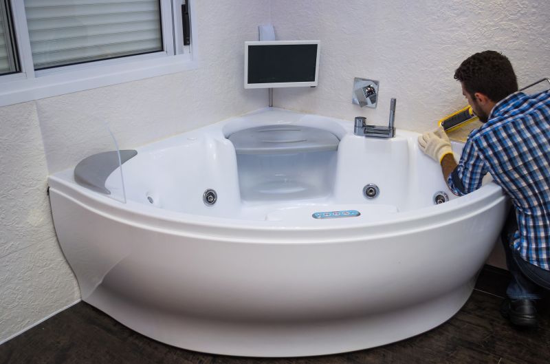 Large Bathtub Installation in South Portland, ME